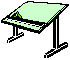 Image of a drafting table